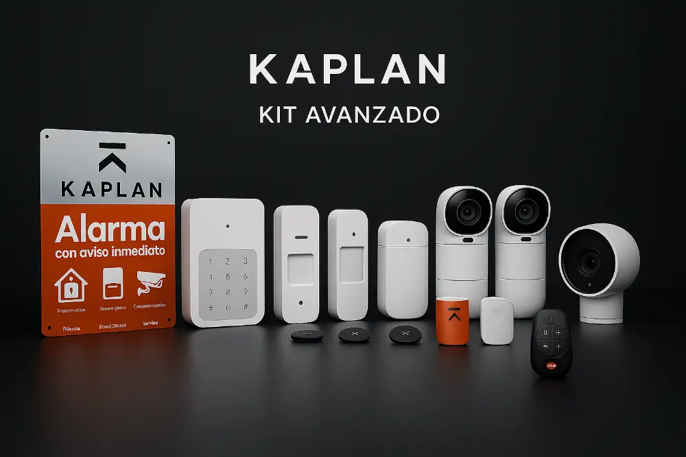 Kit de alarma Ajax instalado por Kaplan Protect